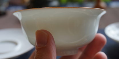 Superior White Porcelain Gaiwan